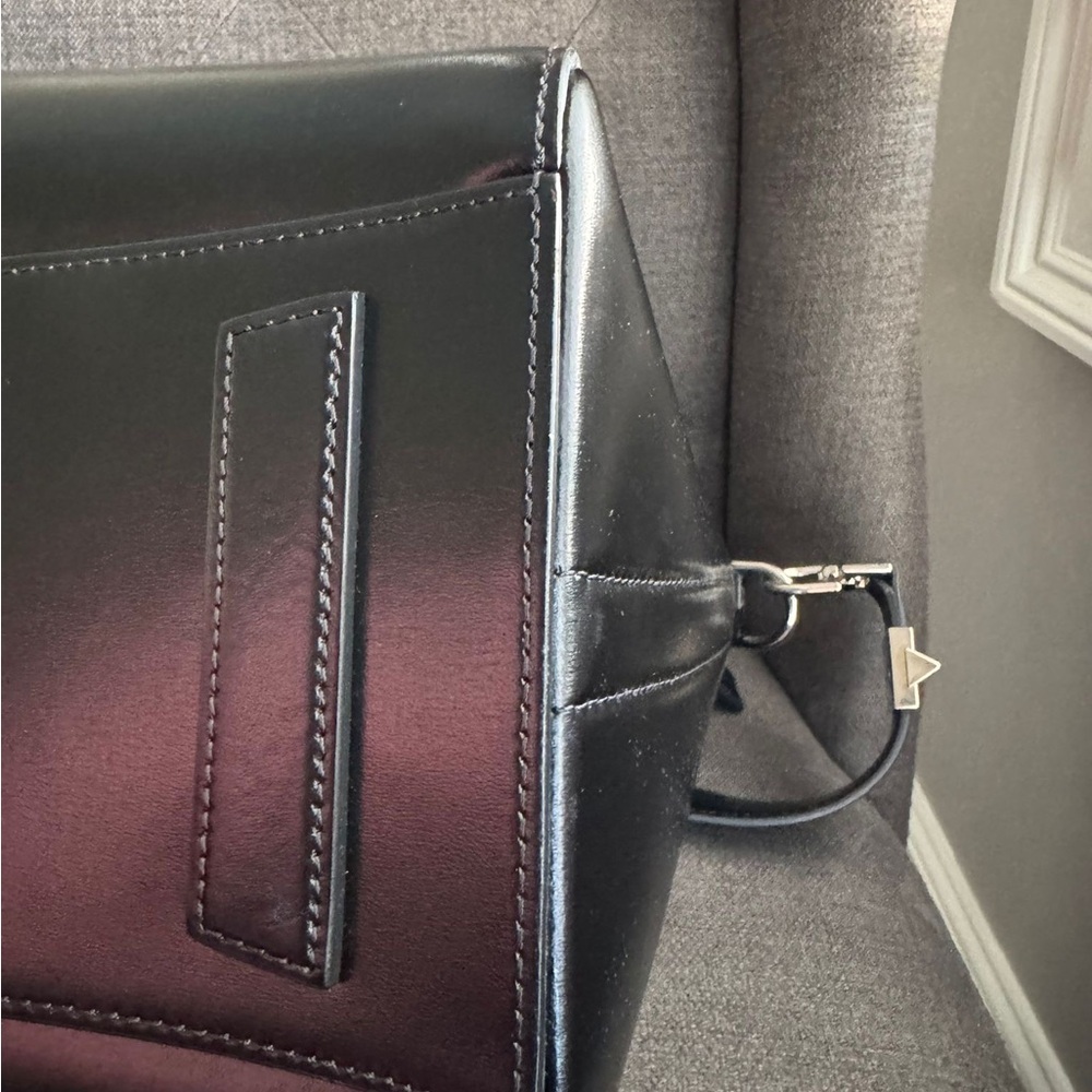 Givenchy Black Leather Satchel - Picture 14 of 16